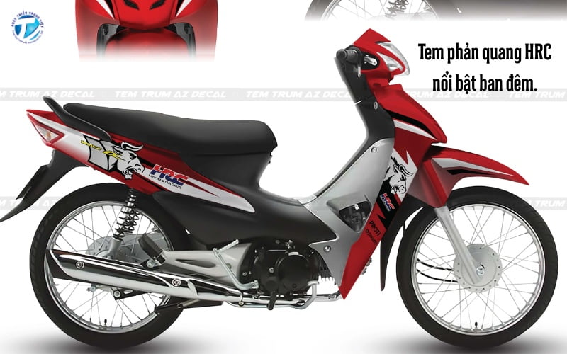 Tem phản quang HRC giúp nổi bật trong điều kiện thiếu sáng và đi ban đêm